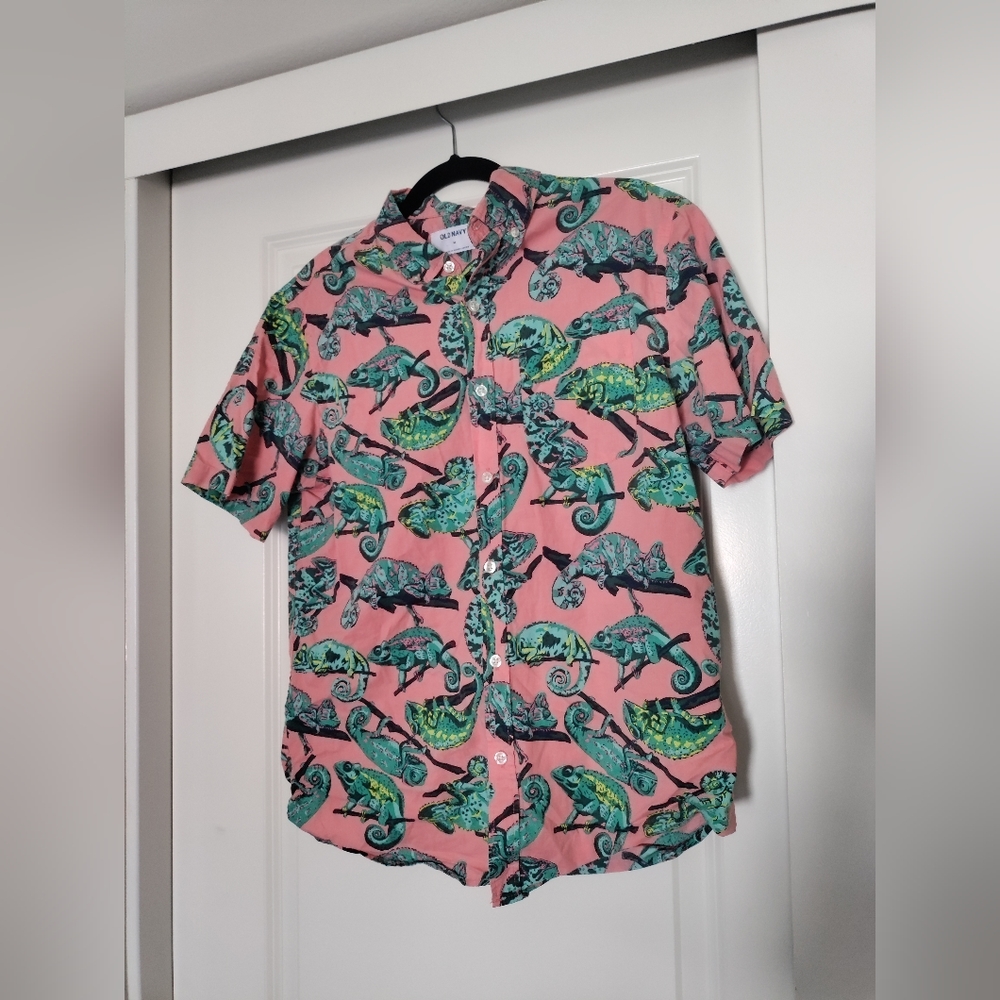 ⭐Old Navy Men's Chameleon Button Down Shirt Size M